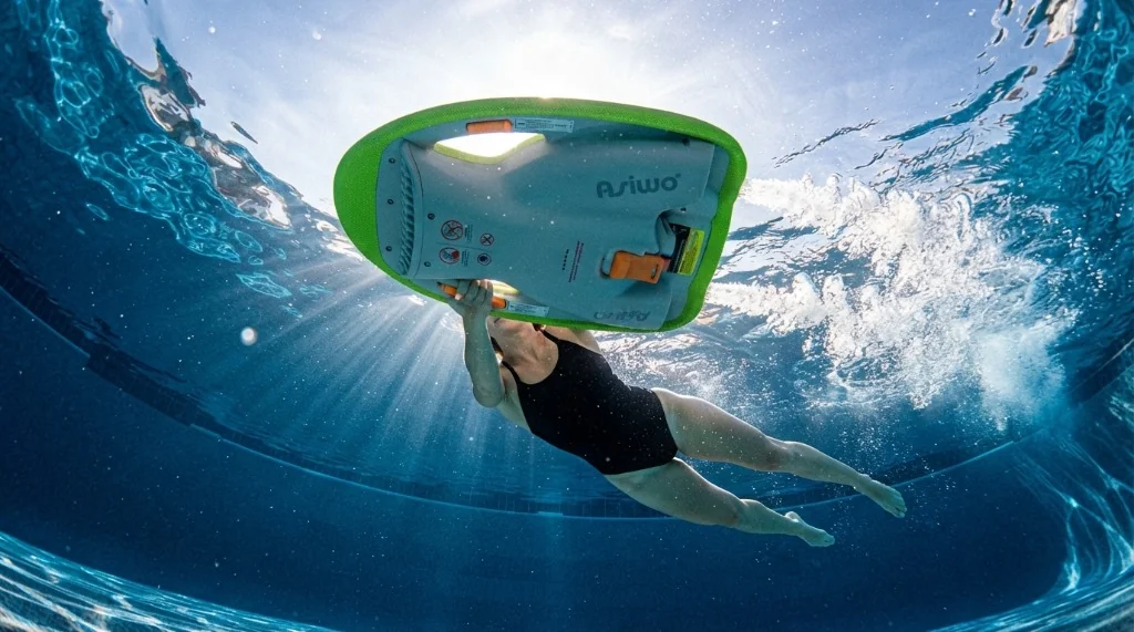 La planche de natation électrique : 3 vitesses motorisées pour piscine et lac