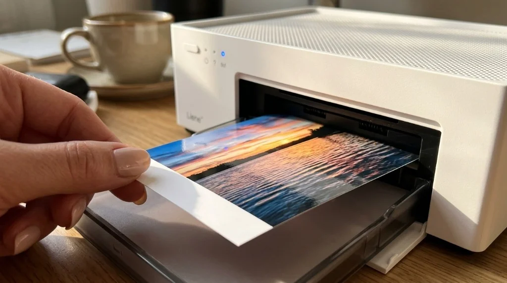 Test de l'imprimante photo Liene 4x6 : Tirages 10x15 par sublimation thermique depuis votre smartphone