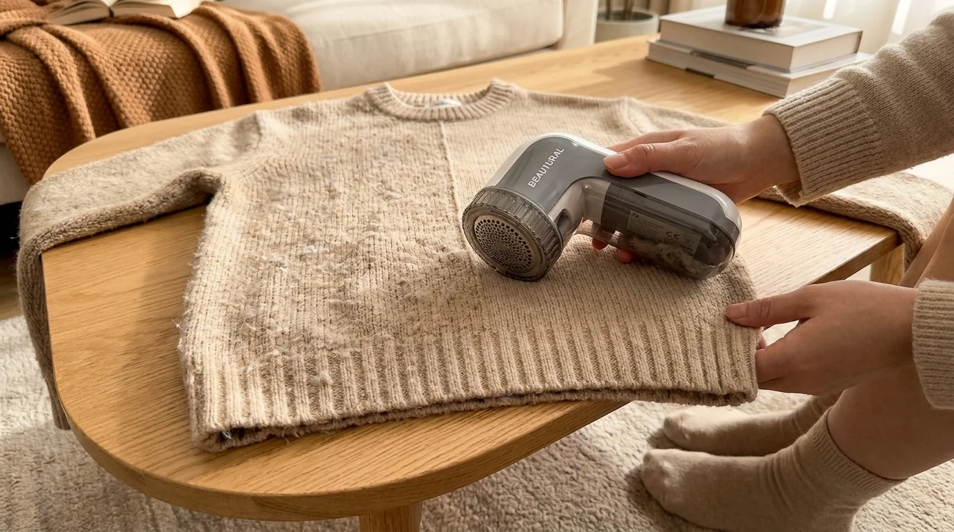 Philips rasoir anti bouloches GC026 00 pour vetements pulls en laine et plaids